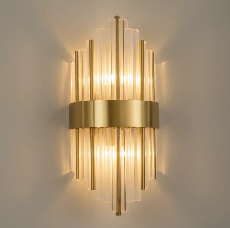 Adjustable Crystal LED Wall Sconce Light