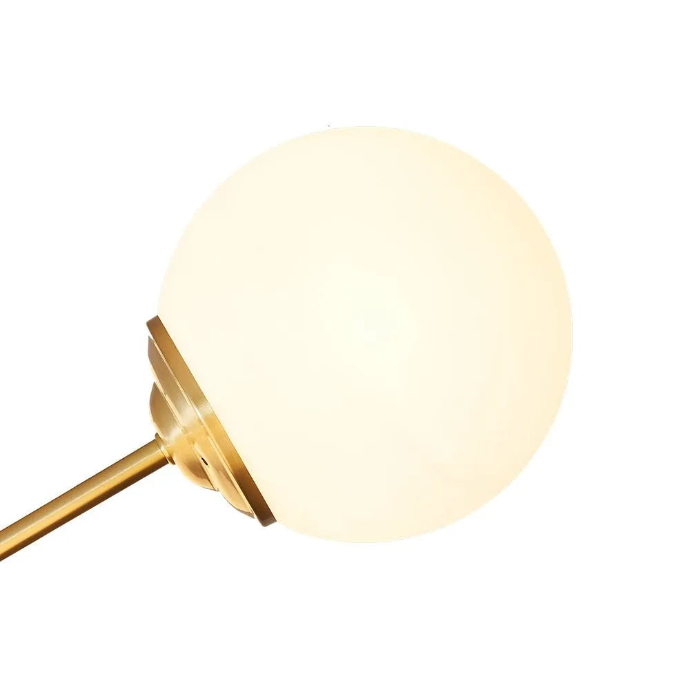 Magnus Mid-Century 12-Light Frosted Glass Sputnik Chandelier