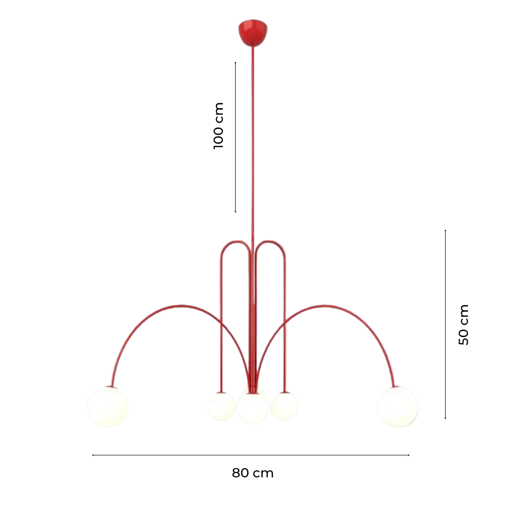 Nordic Gran Finale Glass Pendant Light
