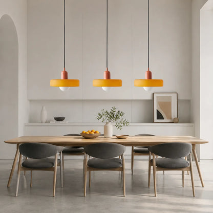 Yvette 3-Head Bauhaus Pendant Light