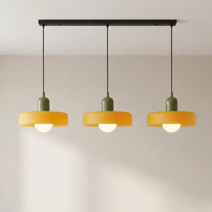 Yvette 3-Head Bauhaus Pendant Light