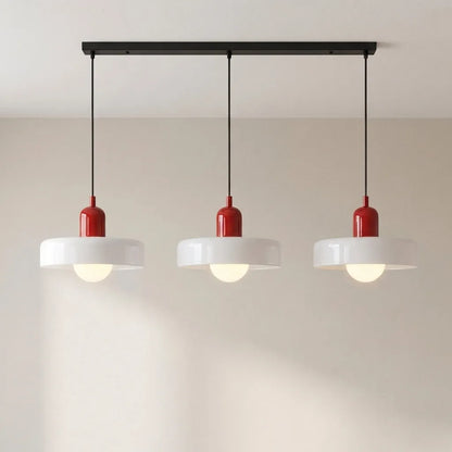 Yvette 3-Head Bauhaus Pendant Light