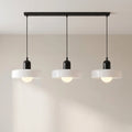 Yvette Bauhaus 3-Light Glass Linear Pendant Light