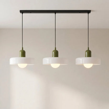 Yvette 3-Head Bauhaus Pendant Light