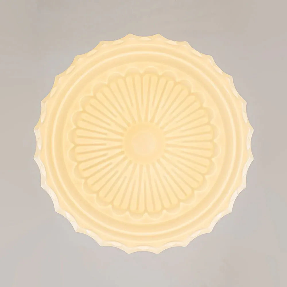 3-Light Vintage Ceramic Shade Schoolhouse Pendant Light