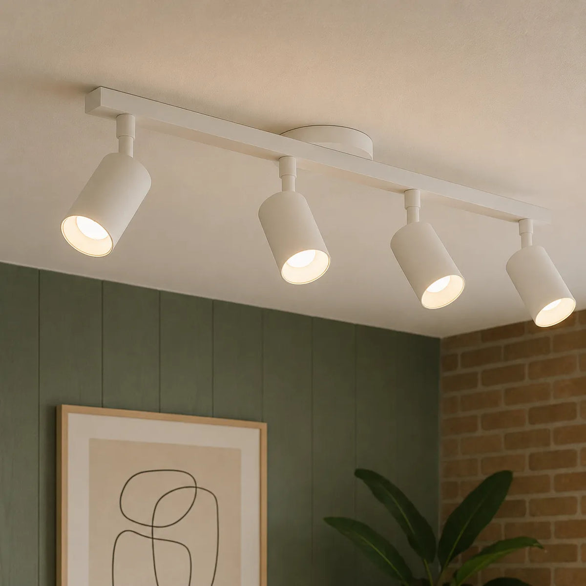 Jora Modern 4-Head Adjustable Spotlight Ceiling Light