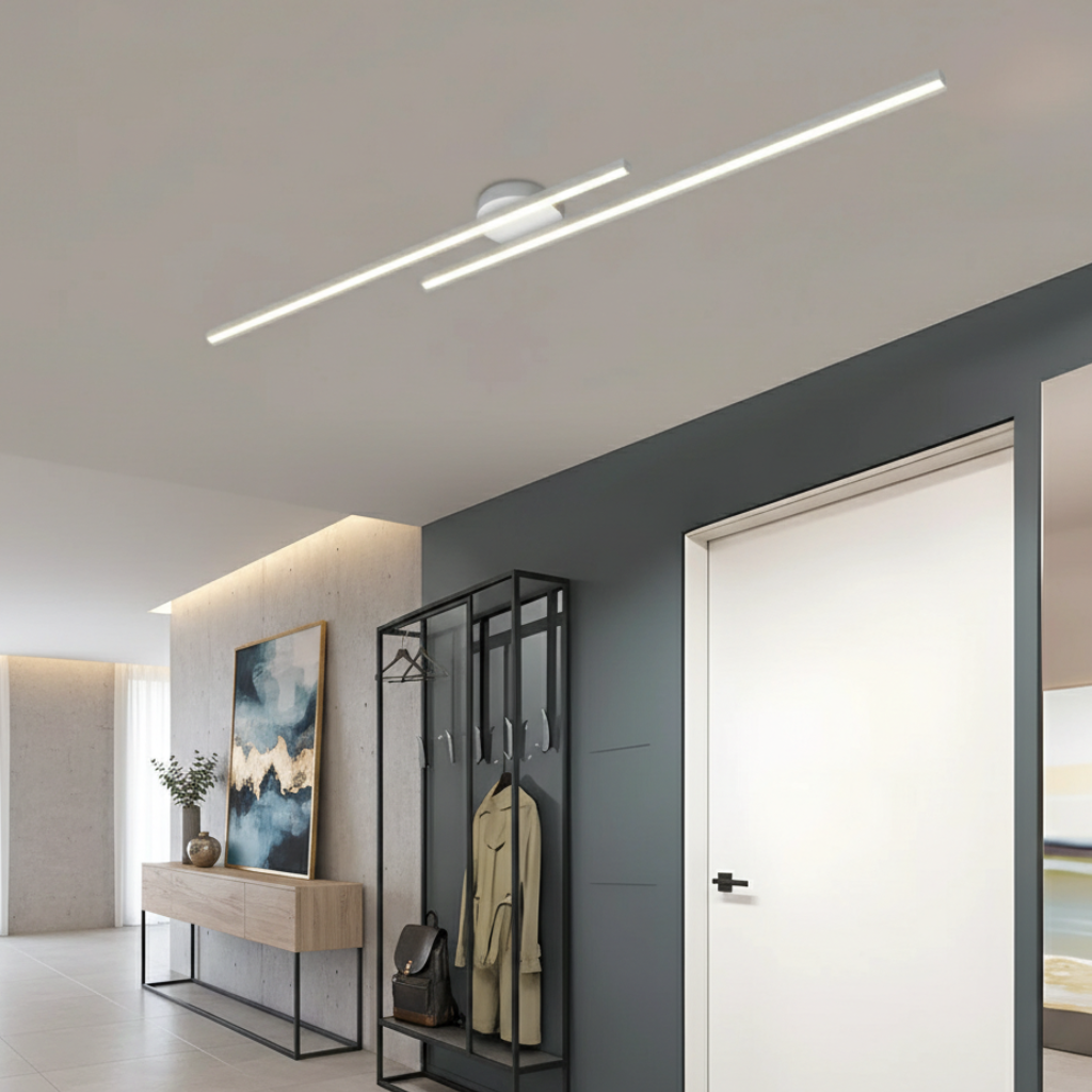 Auri Minimalist Linear LED Ceiling Light