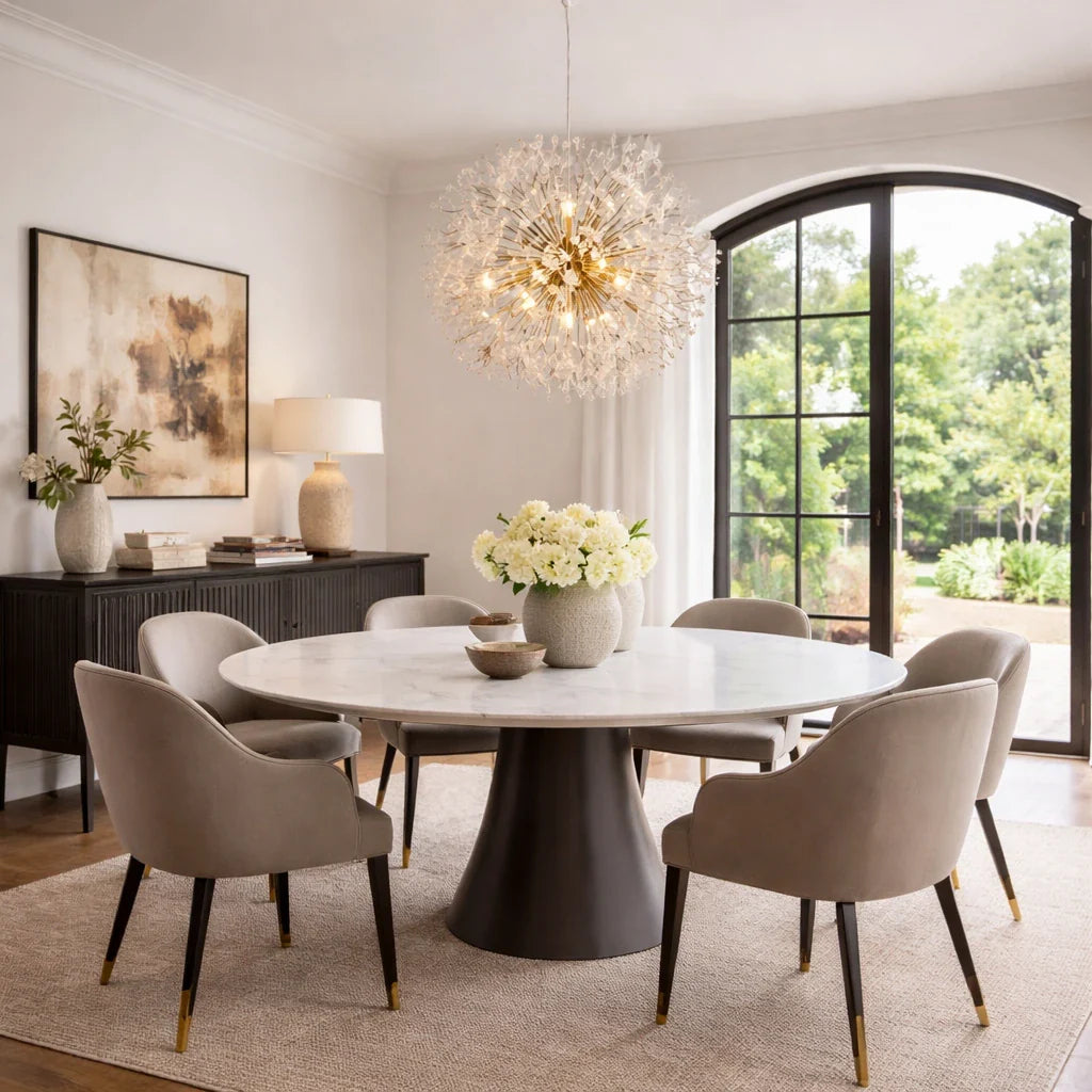 Gilda Modern 9-Light Crystal Sputnik Chandelier