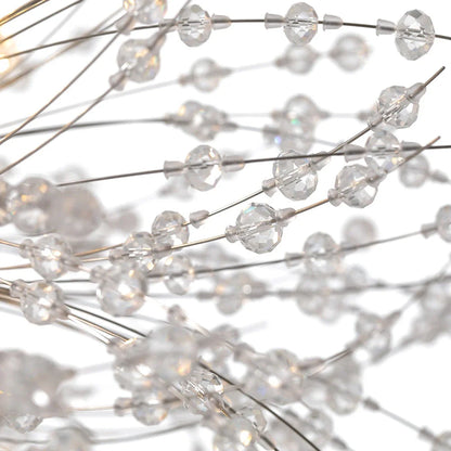 9-Light Crystal Sputnik Chandelier