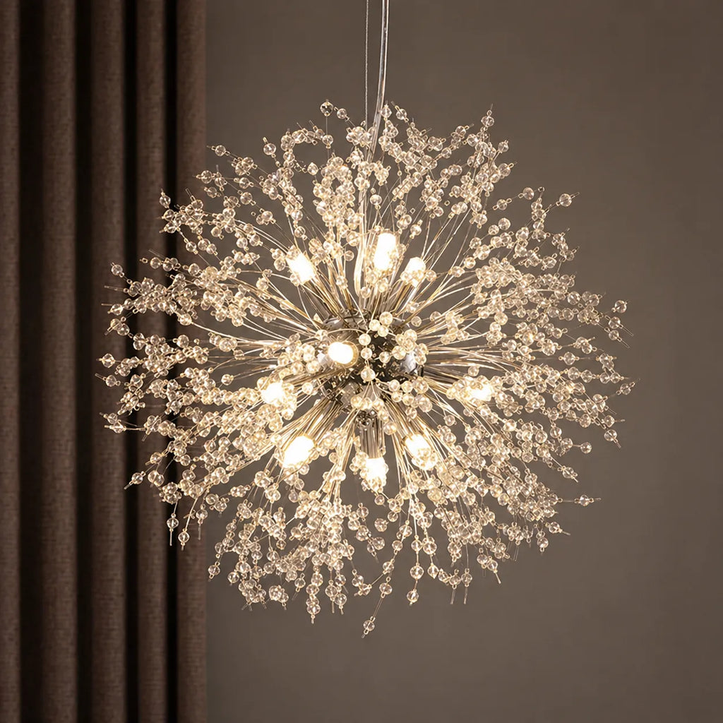 Gilda Modern 9-Light Crystal Sputnik Chandelier