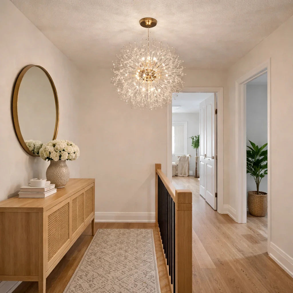 Gilda Modern 9-Light Crystal Sputnik Chandelier