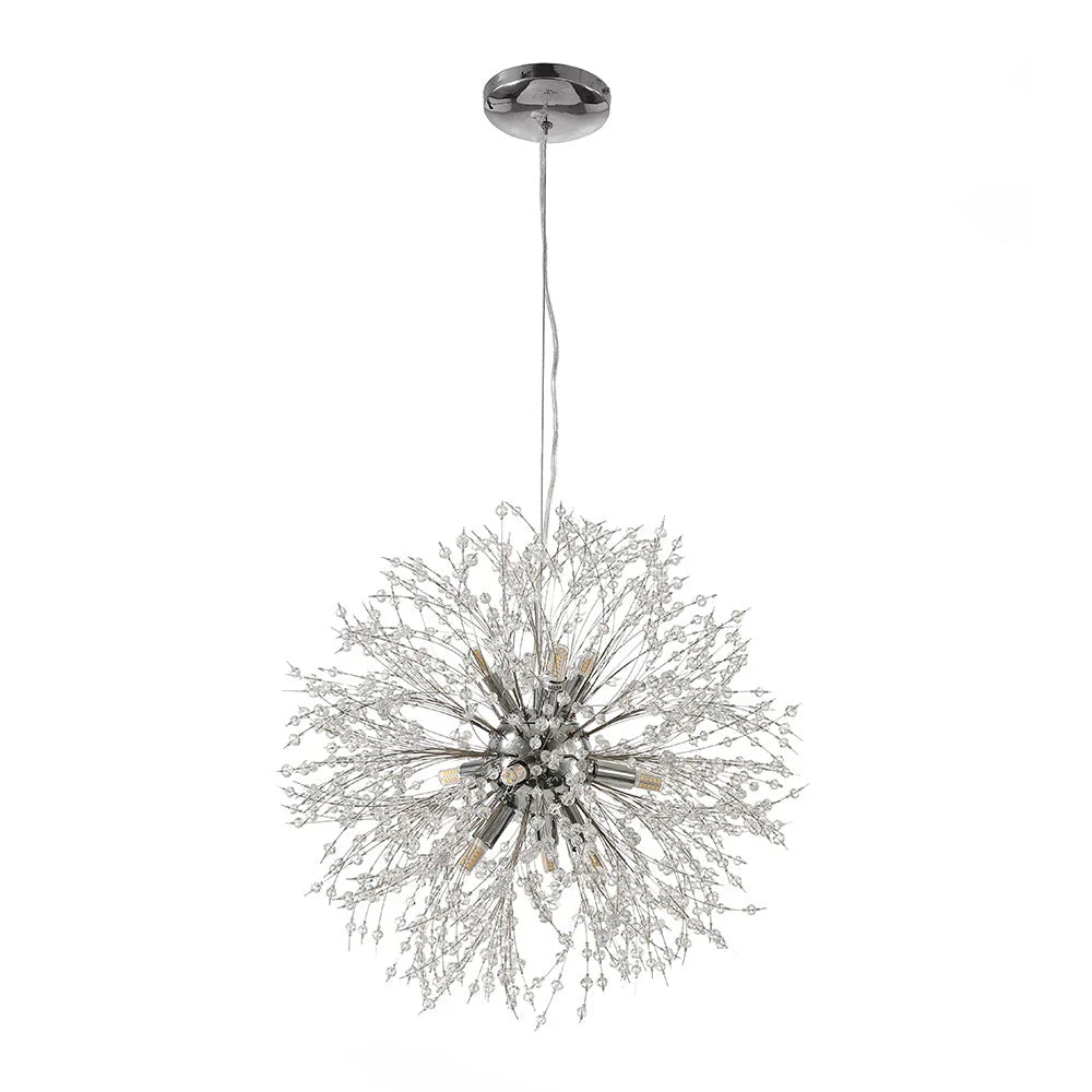 Gilda Modern 9-Light Crystal Sputnik Chandelier