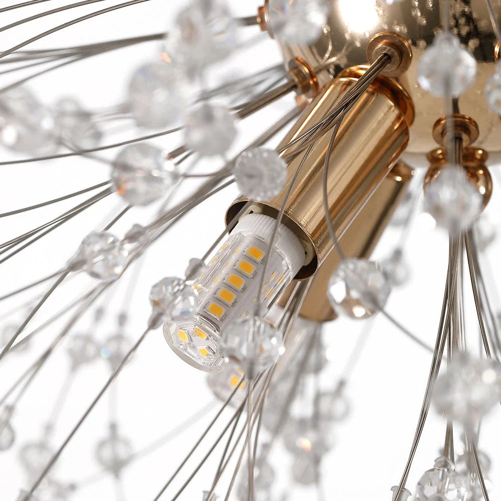 Gilda Modern 9-Light Crystal Sputnik Chandelier