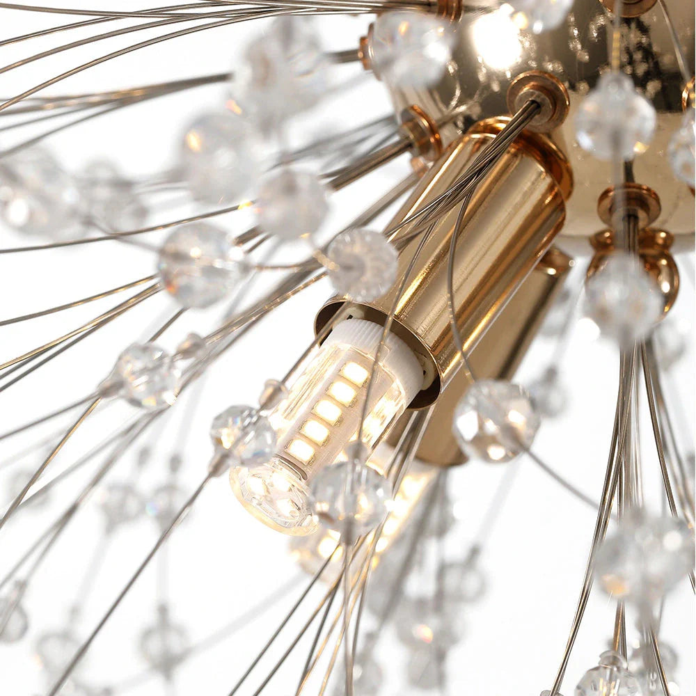 Gilda Modern 9-Light Crystal Sputnik Chandelier