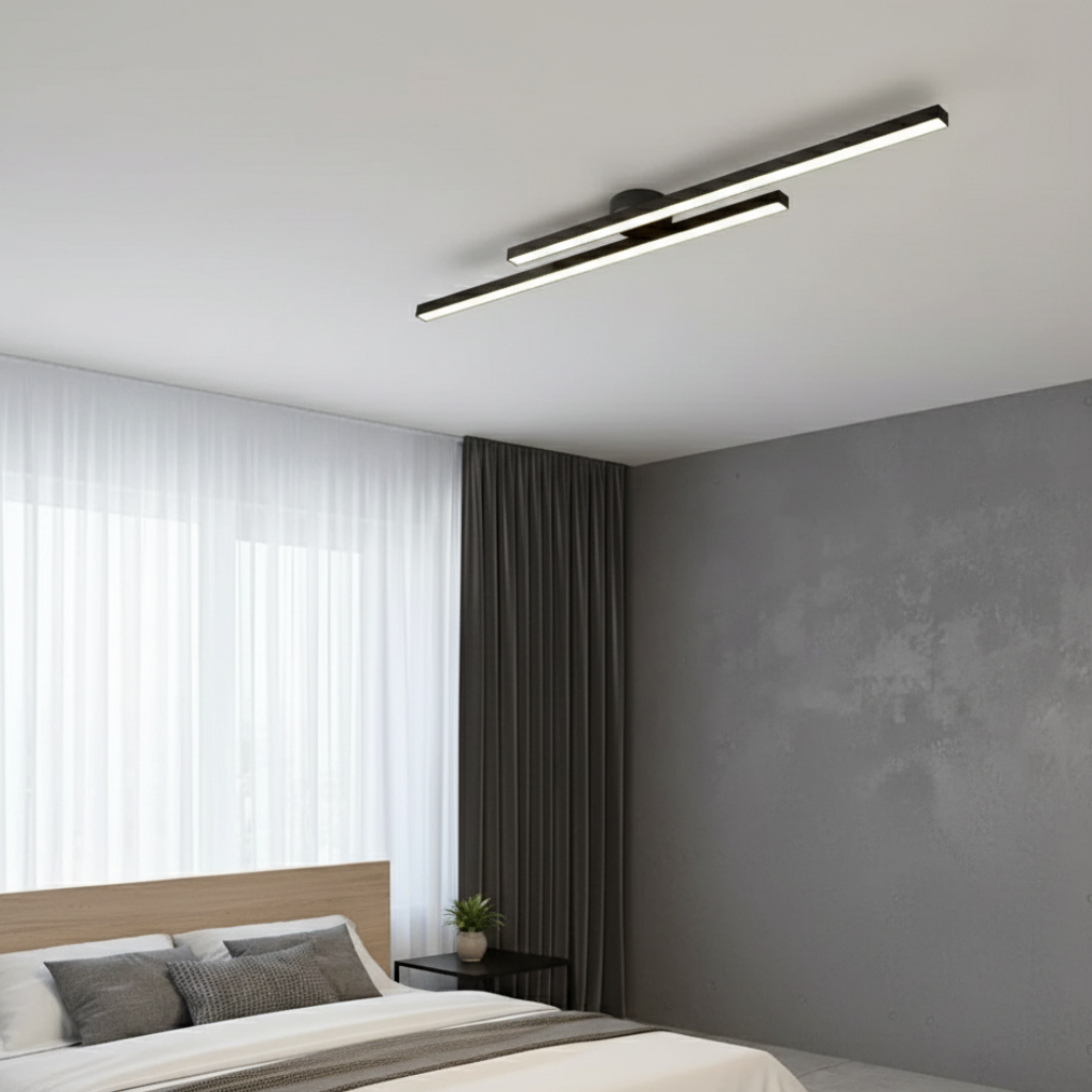 Auri Minimalist Linear LED Ceiling Light