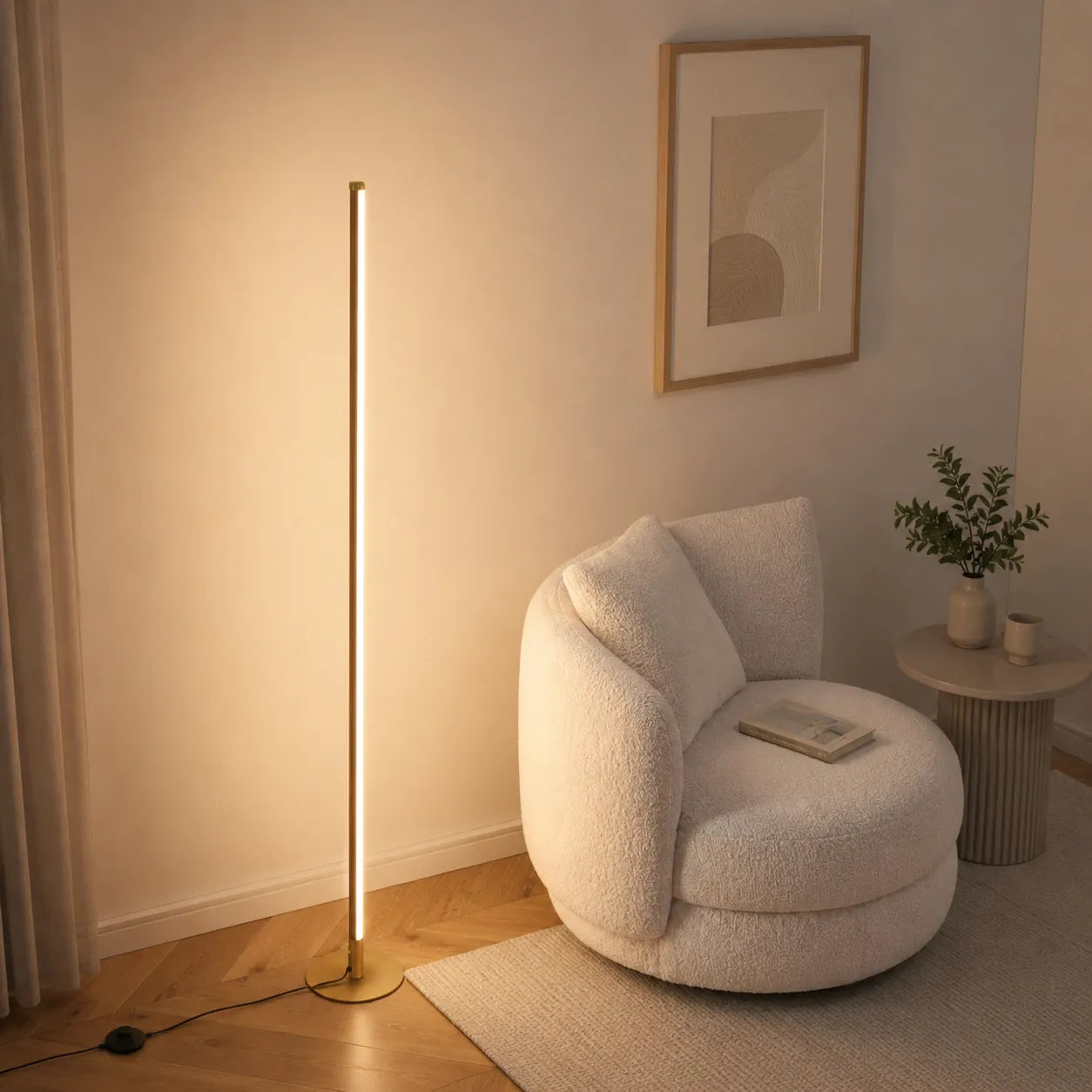 Adjustable Brightness LED Floor Lamp