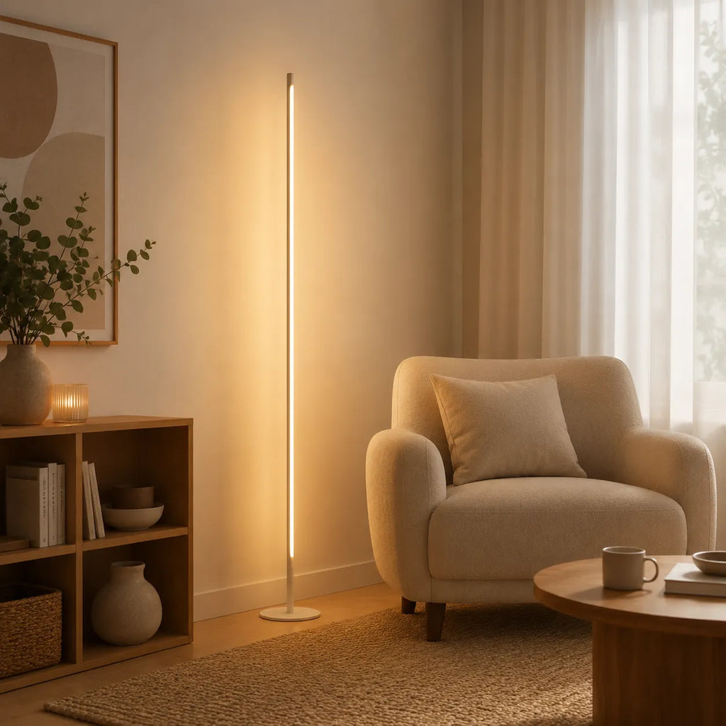 Avaira Modern Dimmable LED Floor Lamp