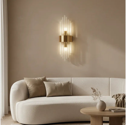 Adjustable Crystal LED Wall Sconce Light