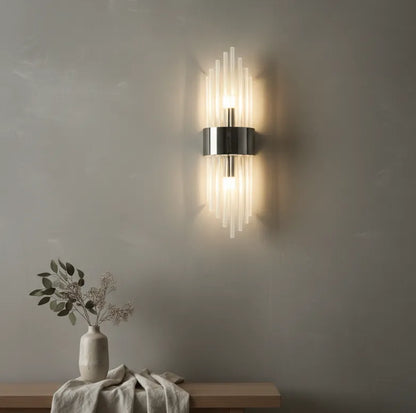 Adjustable Crystal LED Wall Sconce Light