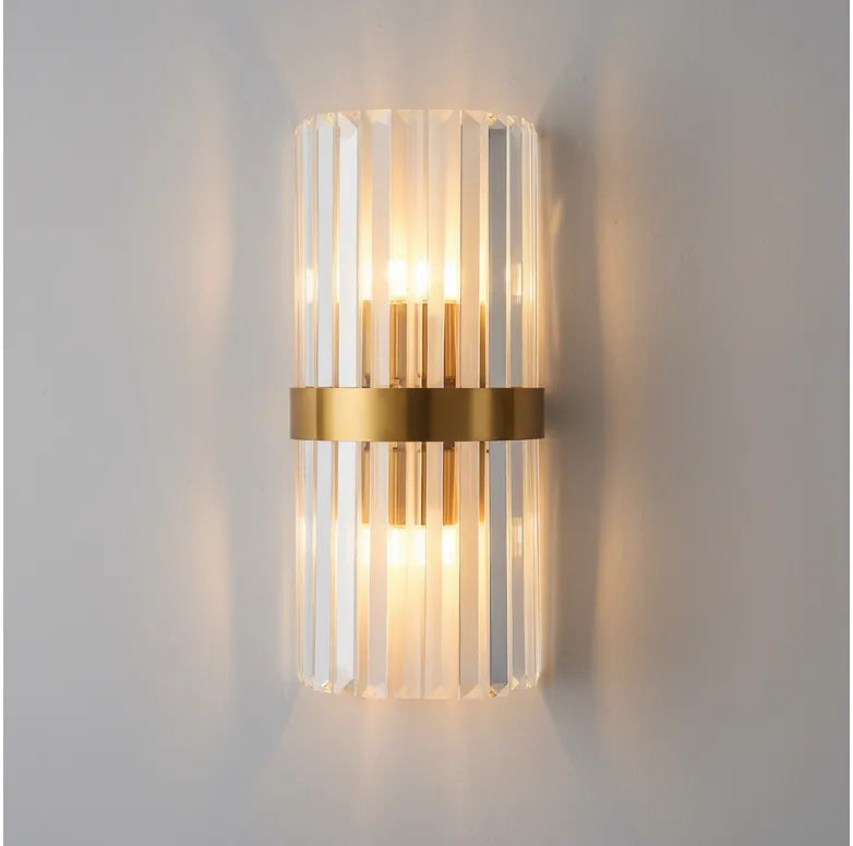 Adjustable Crystal LED Wall Sconce Light