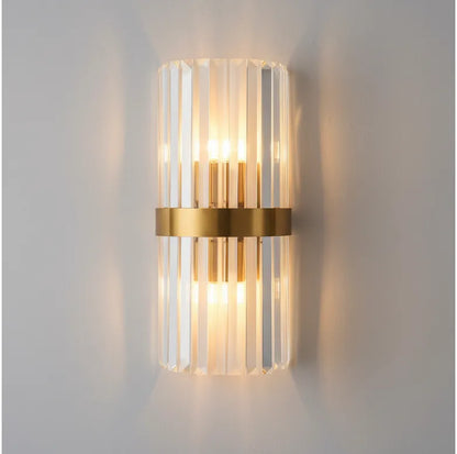 Adjustable Crystal LED Wall Sconce Light