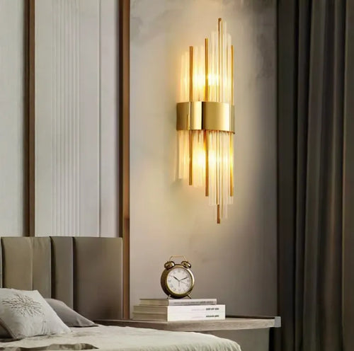 Adjustable Crystal LED Wall Sconce Light