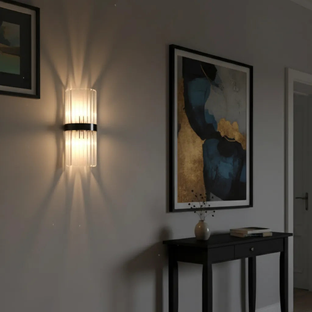 Adjustable Crystal LED Wall Sconce Light