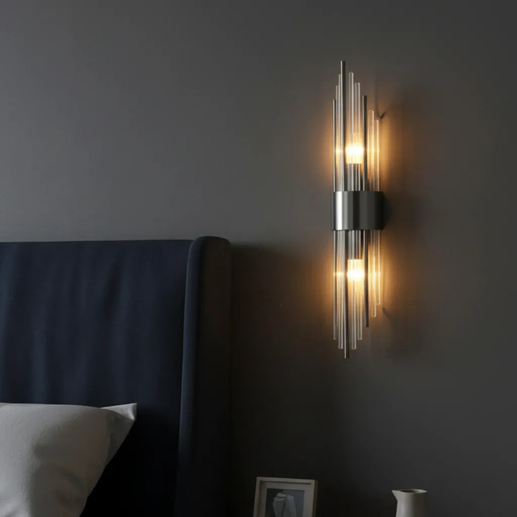 Adjustable Crystal LED Wall Sconce Light