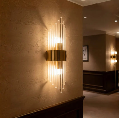 Adjustable Crystal LED Wall Sconce Light