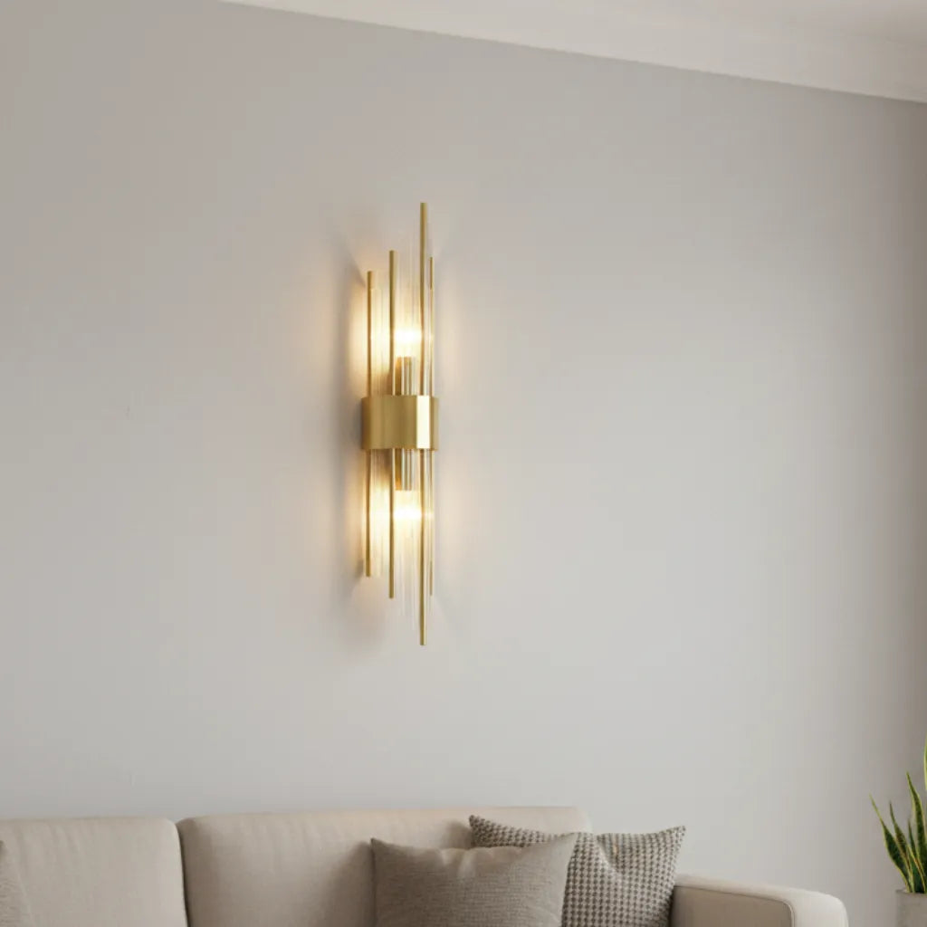 Adjustable Crystal LED Wall Sconce Light
