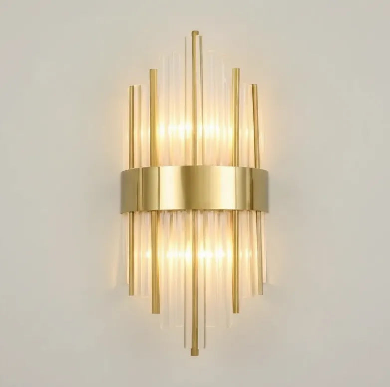 Adjustable Crystal LED Wall Sconce Light