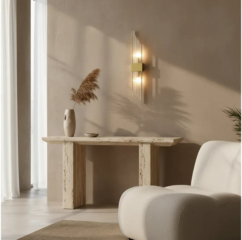 Adjustable Crystal LED Wall Sconce Light