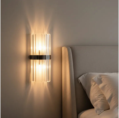 Adjustable Crystal LED Wall Sconce Light
