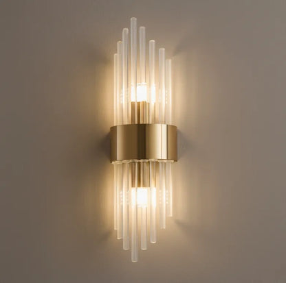 Adjustable Crystal LED Wall Sconce Light