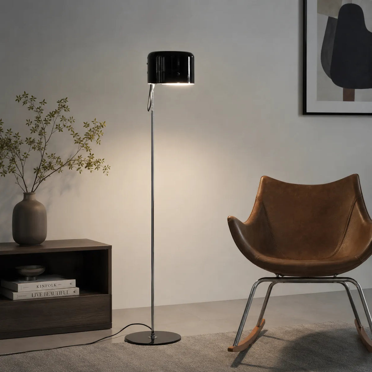 Brisa Modern Adjustable Metal Floor Lamp