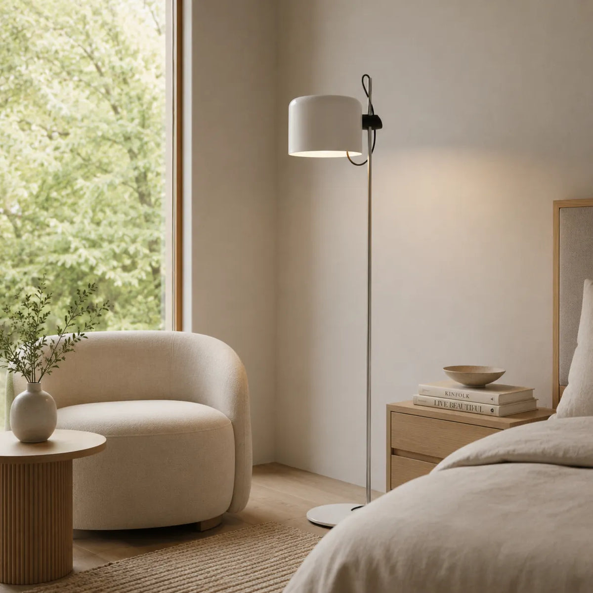 Brisa Modern Adjustable Metal Floor Lamp