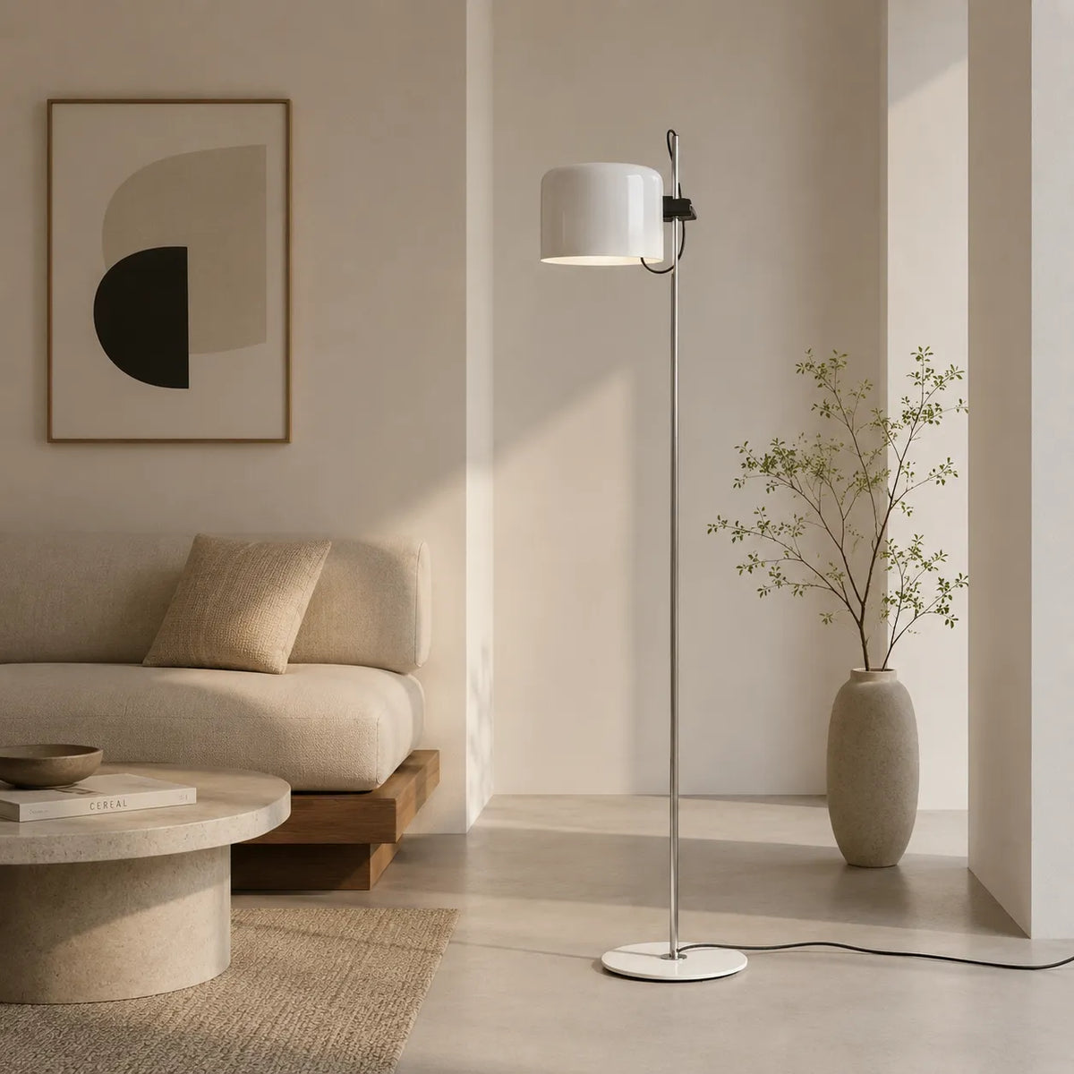 Brisa Modern Adjustable Metal Floor Lamp