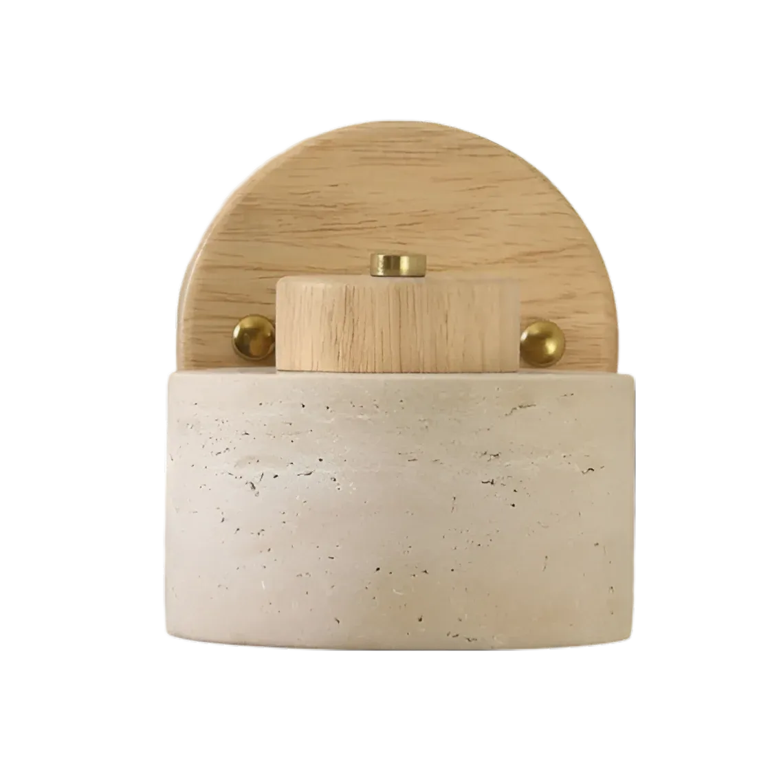 Matteo Minimalist Adjustable Travertine Reading Wall Light