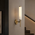 Jasper Natural Alabaster Cylinder Wall Light