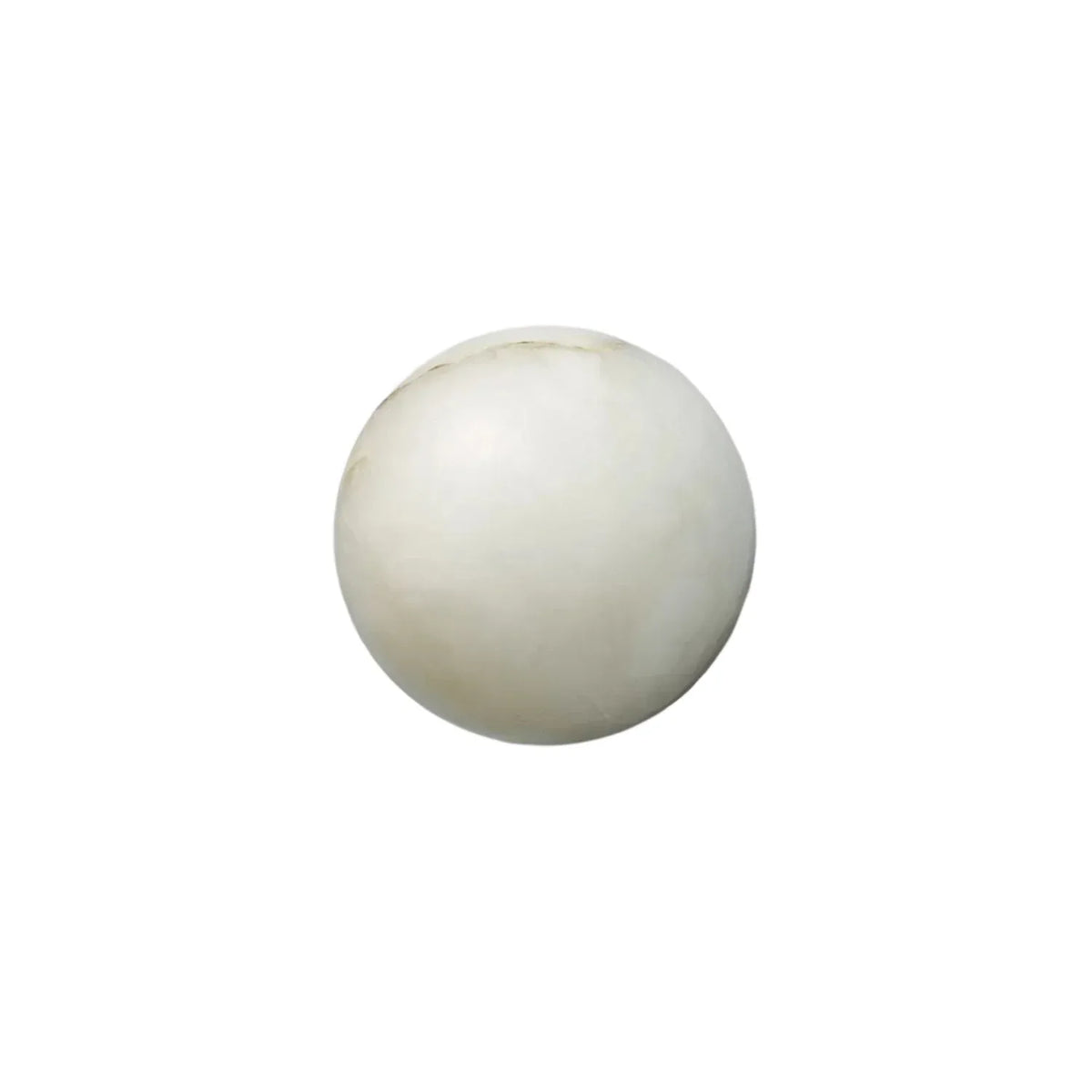 Cora Japandi Natural Alabaster Mini Orb Wall Light