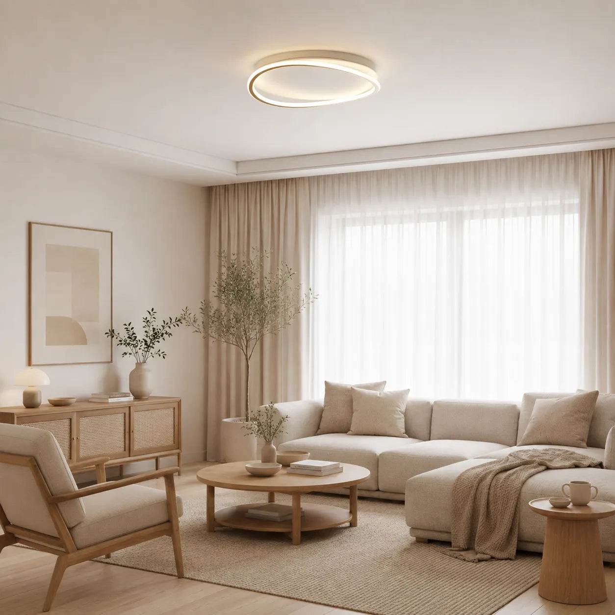 Alala Modern Round LED Ceiling Light