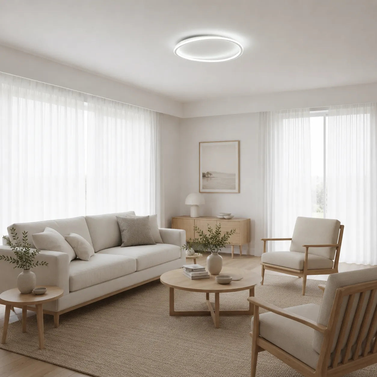 Alala Modern Round LED Ceiling Light