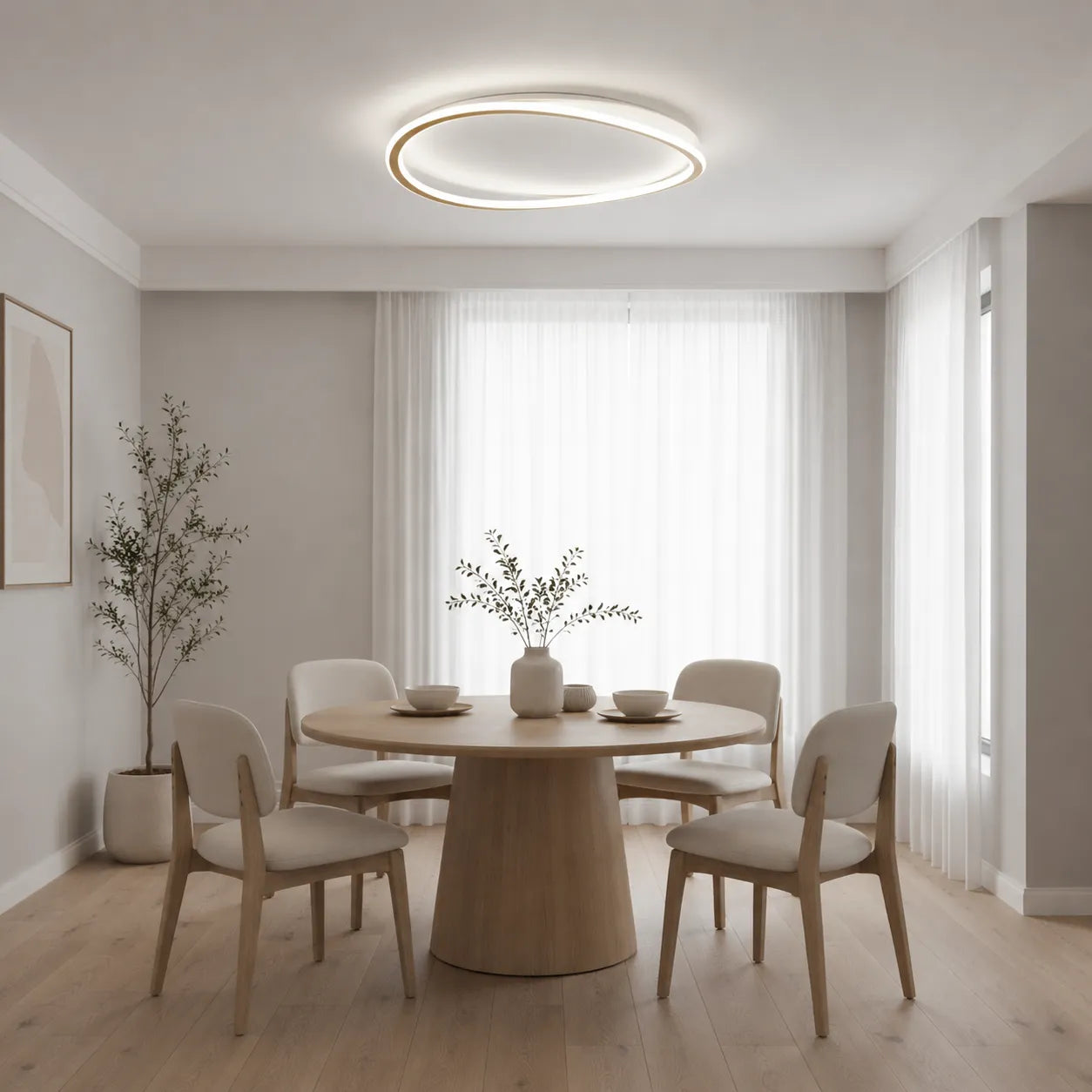 Alala Modern Round LED Ceiling Light