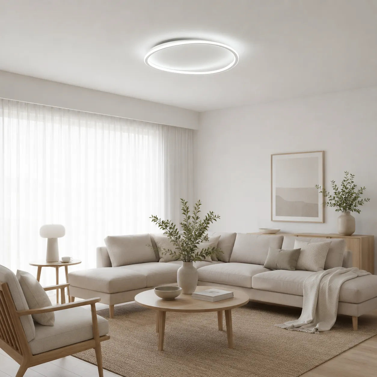 Alala Modern Round LED Ceiling Light