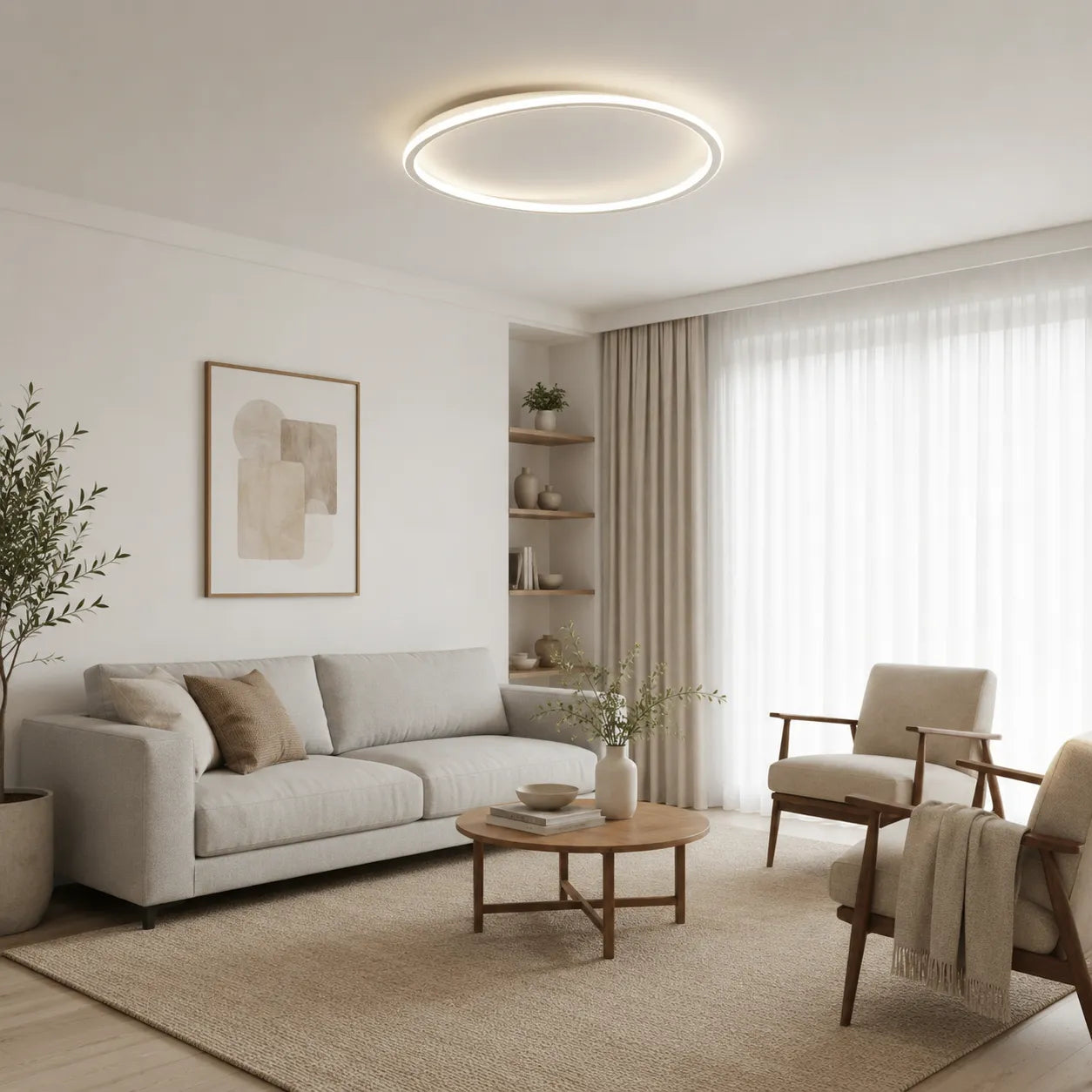 Alala Modern Round LED Ceiling Light
