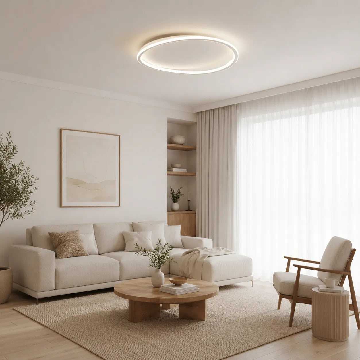 Alala Modern Round LED Ceiling Light