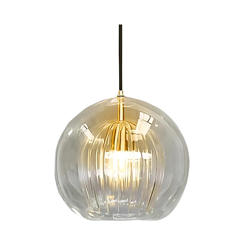 Alaora Modern Glass Globe Pendant Light
