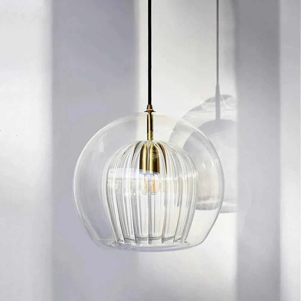 Alaora Modern Glass Globe Pendant Light