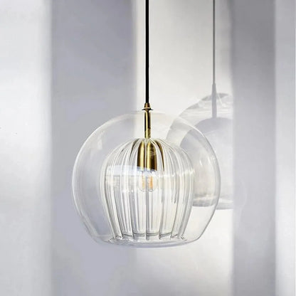 Alaora Modern Glass Globe Pendant Light