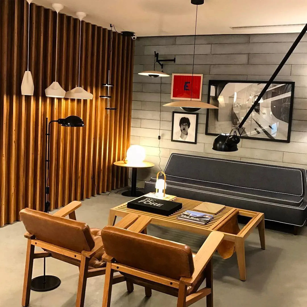 Alaorae Nordic Metal Disc LED Pendant Light